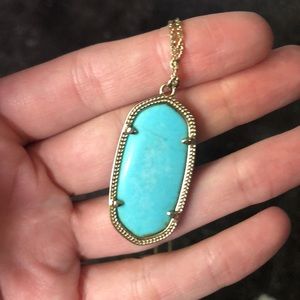 Turquoise Kendra Scott Necklace Pendant